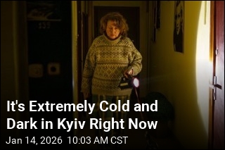 It's Extremely Cold and Dark in Kyiv Right Now
