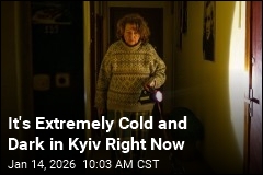 It's Extremely Cold and Dark in Kyiv Right Now