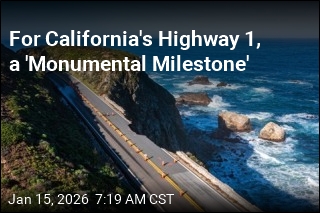 For California's Highway 1, a 'Monumental Milestone'
