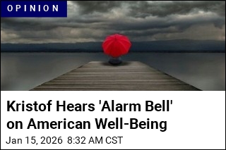 Kristof Hears 'Alarm Bell' on American Well-Being