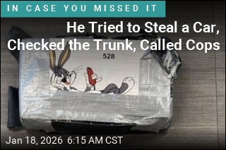 He Tried to Steal a Car, Checked the Trunk, Called Cops