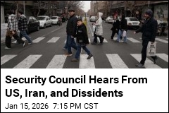 Tense Security Council Meeting Includes US, Iran, Dissidents