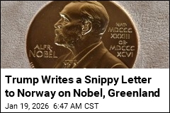 Trump Links Nobel Snub to His Greenland Push