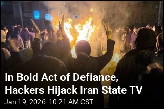 Hacked Iran State TV Urges Soldiers to 'Join the People'