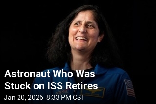 Astronaut Who Was Stuck on ISS Retires