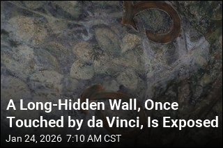 A Long-Hidden Wall, Once Touched by da Vinci, Is Exposed