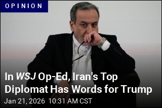 In WSJ Op-Ed, Iran's Top Diplomat Has Words for Trump