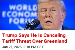 Trump Calls Off Tariff Threat Over Greenland