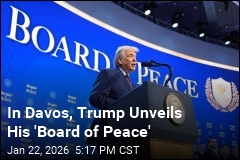 In Davos, Trump Unveils His 'Board of Peace'