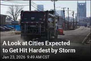 A Look at Cities Expected to Get Hit Hardest by Storm
