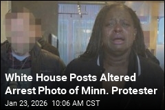 White House Shares Altered Arrest Photo of Minn. Protester