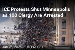 ICE Protests Shut Minneapolis as 100 Clergy Are Arrested
