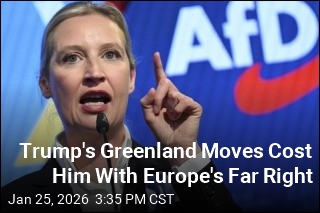 Trump's Greenland Moves Cost Him With Europe's Far Right