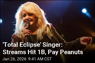 'Total Eclipse of the Heart' Singer: Streams Pay Peanuts