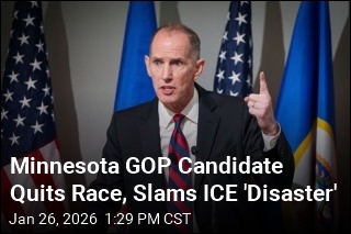 Minnesota GOP Hopeful Quits Race, Condemns ICE Tactics