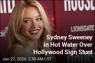 Sydney Sweeney in Hot Water Over Hollywood Sign Stunt