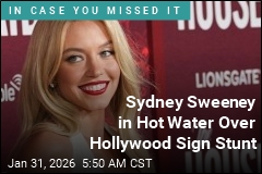 Sydney Sweeney in Hot Water Over Hollywood Sign Stunt