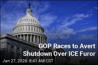 GOP Races to Avert Shutdown Over ICE Furor