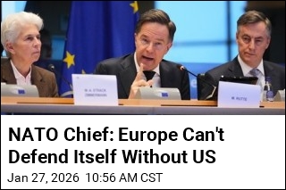 NATO Chief Warns Europe Can't Defend Itself Without US