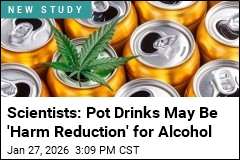 Cannabis Drinks May Help Some Cut Back on Booze