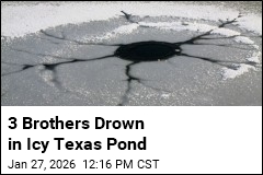 3 Brothers Drown in Icy Texas Pond