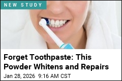 Scientists Invent Tooth Powder That Whitens and Repairs