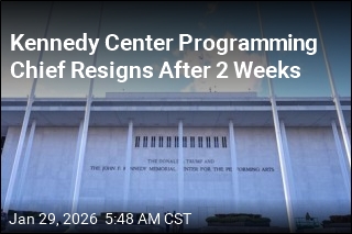 Kennedy Center Programming Chief Resigns After 2 Weeks