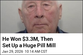 Lottery Millionaire, 80, Jailed for Huge Fake Valium Operation