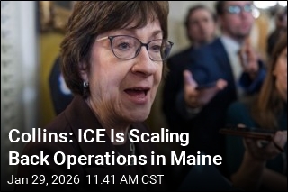 Collins: ICE Is Scaling Back Operations in Maine