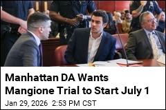Manhattan DA Seeks July 1 Trial Date in Mangione Case