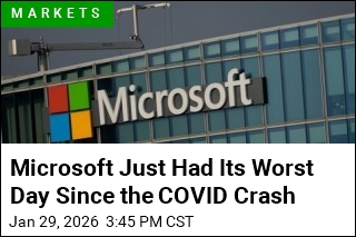 Microsoft Tumbles 10% Despite Strong Profit Report