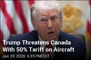 Trump Hits Canada With New Threat: 50% Aircraft Tariff