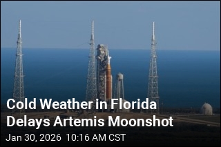 Cold Weather in Florida Delays Artemis Moonshot