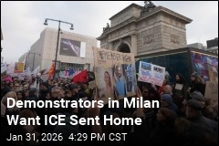 Milan Protesters Want ICE Out of Olympics