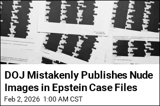 DOJ Mistakenly Publishes Nude Images in Epstein Case Files