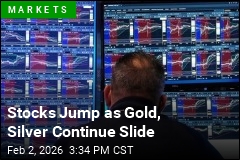 Stocks Climb as Gold, Silver Slump