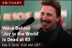 Voice Behind 'Joy to the World' Is Dead at 83