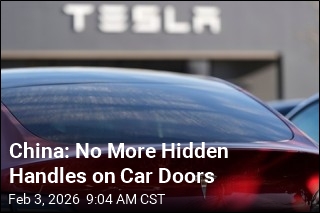China: No More Hidden Handles on Car Doors