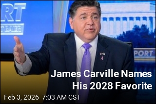 James Carville Names His 2028 Favorite