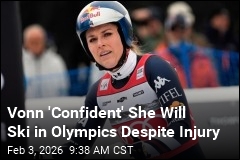 After Injury, Vonn 'Confident' She'll Ski in Olympics