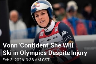 After Injury, Vonn 'Confident' She'll Ski in Olympics