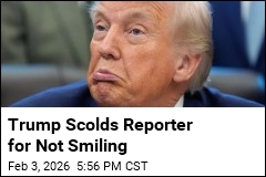 Trump Berates CNN's Kaitlan Collins for Not Smiling