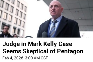 Judge Signals Support for Mark Kelly in Fight With Pentagon