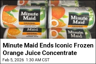 Minute Maid Ends Iconic Frozen Orange Juice Concentrate