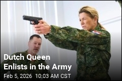 Dutch Queen Enlists in the Army