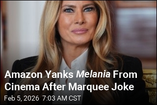 Amazon Pulls Melania From Cinema After Marquee Snark