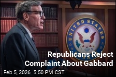 Republicans Reject Complaint About Gabbard