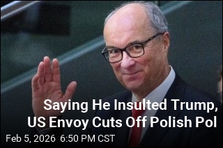 US Envoy Says Polish Speaker Insulted Trump, Cuts Him Off