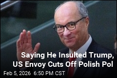 US Envoy Says Polish Speaker Insulted Trump, Cuts Him Off