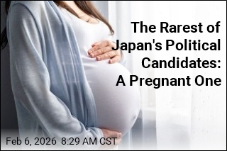 The Rarest of Japan's Political Candidates: A Pregnant One